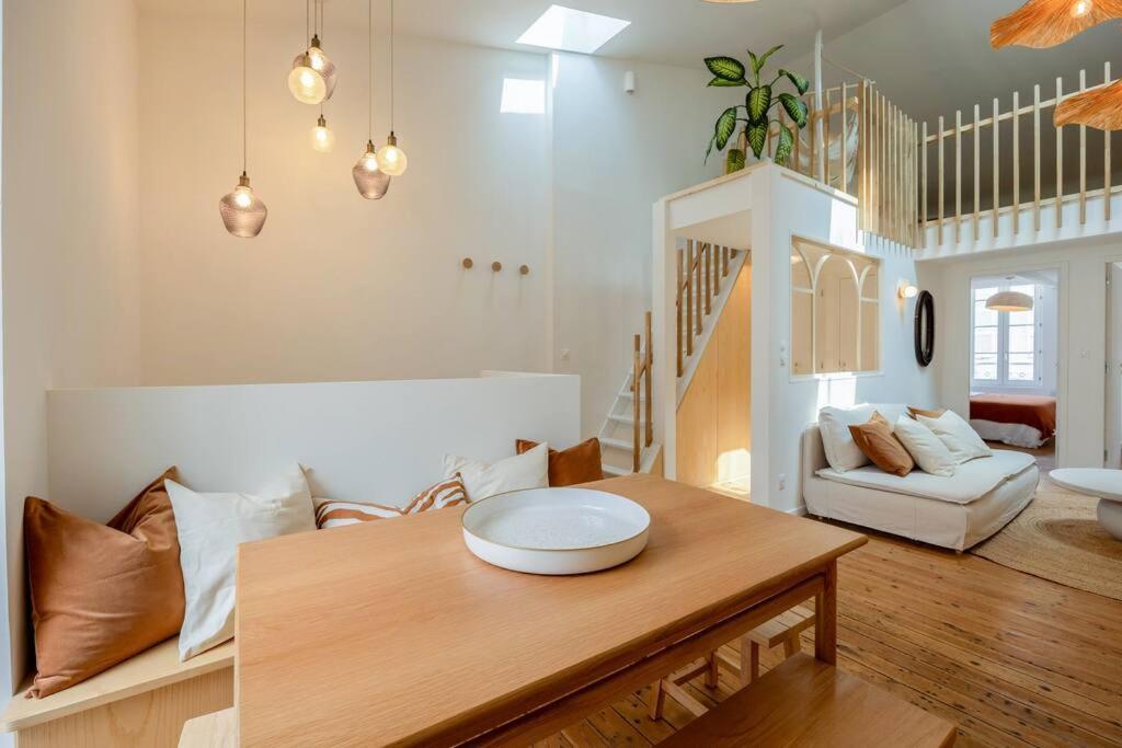 Ღ Mezzanine • T4 Spacieux, Lumineux Et Cosy La Rochelle  Eksteriør billede