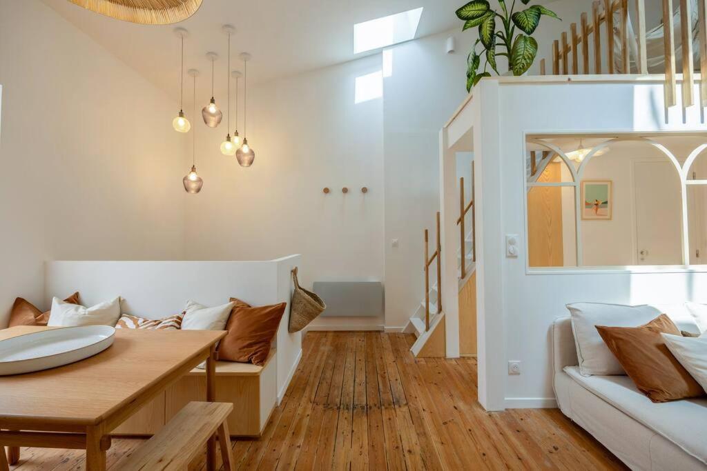 Ღ Mezzanine • T4 Spacieux, Lumineux Et Cosy La Rochelle  Eksteriør billede